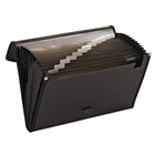Pendaflex 13 Pocket Expanding File With Mesh Pocket, Legal Size-Back mesh pocket holds other small items