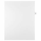 Mark Maker Legal Exhibit Index Tab White Single Tabs, 1/15th Cut, Letter Size, No Holes, Number 110, 25 Pack-White Single Tabs, 1/15th Cut