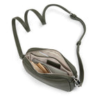 Bugatti Women - Opera - Camera Crossbody Bag - Dark Green-Sleek Vegan Leather Crossbody Bag