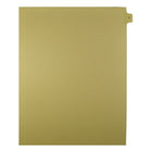 Mark Maker Legal Exhibit Index Tab Buff Single Tabs, 1/15th Cut, Letter Size, No Holes, Number 1, 25 Pack-Buff Single Tabs, 1/15th Cut