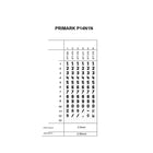 Meto Primark P14 N1N 1-Line Pricing Gun (6 Characters)-Up to 6 characters of large print