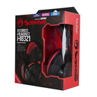 Marvo Stereo 3.5mm Over-Ear Headset with Mic and Volume Control-5