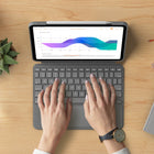 Logitech Combo Touch Backlit Keyboard Case for Apple 11" iPad Pro (1st/2nd/3rd Gen) - Oxford Grey-9
