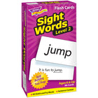 TREND enterprises, Inc. Sight Words Level 2 Skill Drill Flash Cards, 96 cards-Set of tagboard flash cards for classroom, care facility, or home use for teaching basic English vocabulary words