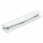 JAM Paper Metal 3 Hole Punch - White - 10 Sheet Capacity-Quantity: Sold Individually