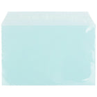 JAM Paper Cello Sleeves, A9, 5 7/16 x 8.63, Aqua Blue, 100 Pack (2784901)-Size: 5-3/7" x 8-5/8"