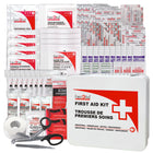 First Aid Central Type 2 Basic First Aid Kit - Medium - 26-50 Persons - Metal Case-Packed in a durable wall mountable metal case with bilingual first kit logo