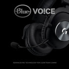 Logitech G PRO X Gaming Headset with Blue VO!CE - PC, Xbox One, PS5, PS4, Nintendo Switch - Black-Next-gen 7.1 and object-based surround sound for greater in-game positional, distance, and object awareness during gameplay