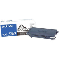 Brother TN580 Black Toner Cartridge, High Yield (TN580)-Brother Genuine TN580 High-Yield Black Laser Toner Cartridge.