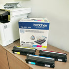Brother TN431 Standard Yield Colour Toner Cartridges, 3 Pack-Compatible with Brother printer and all-in-one models: HL-L8360CDW, MFC-L8610CDW and MFC-L8900CDW