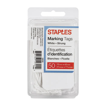 Staples Retail Marking and Pricing Tags with String - 2-3/4