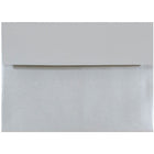 JAM Paper A7 Invitation Envelopes, 5.25 x 7.25, Stardream Metallic Silver, 50 Pack (GCST709I)-Silver stardream metallic envelope