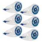 Staples Correction Tape - 6 Pack-Can be written on immediately
