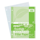 Pacon College Ruled Ecology Filler Paper, 11" x 8 1/2", 900 Pack (PAC3202)-Size: 11"(H) x 8 1/2"(W)