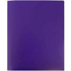 JAM Paper Plastic Heavy Duty Folder, Purple, 12 Pack (383Hpug)-5