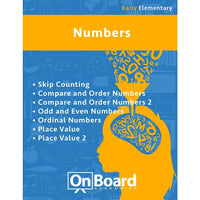 eBook: Numbers for Early Elementary Students - 7 Topics (PDF version - 1-User Download) - ISBN 9781630960650 - Grade K - 3-Numbers for early elementary students (K-3) includes multiple topics that introduce your student to numbers. This book includes engaging activities and an assessment for each topic.