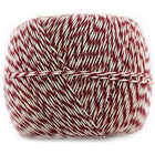 JAM Paper Bakers Twine, 500 Yards, Red and White, 2 Pack (349527465g)-Red/white