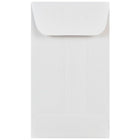 JAM Paper #3 Coin Envelopes, 2.5 x 4.25, White, 200 Pack (1623183g)-White