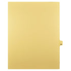 Mark Maker Legal Tabs - Letter Size - Buff - 1/25th cut - 25 tabs per package - 5 packages Pack - Number 166-Buff Single Tabs