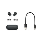 Sony WF-C700N Wireless Noise Cancelling Headphones - Black-Multipoint connection - For total convenience, these Bluetooth headphones can be paired with two Bluetooth devices at the same time. So when a call comes in, your headphones know which device is ringing and connects to the right one automatically.