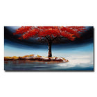 Designart Landscape Tree Growing Strong on Your Own Landscape Tree Canvas Art Print, 40" x 20", (PT3500-40-20)-Print