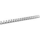 Southwest Combs - 19 rings - 5/8" - White - 100 Pack-Plastic Binding Combs