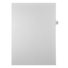 Mark Maker Legal Tabs - Letter Size - White - 1/15th cut - 25 tabs per package - 5 packages Pack - Number 140-White Single Tabs