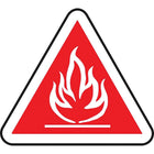 CSA Pictogram Safety Signs, Flammable, SEA417-Material - Adhesive Vinyl