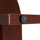 Flash Furniture 6 Foot (72 inch) Oval Conference Table - Mahogany-Mahogany Melamine Laminate Finish