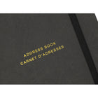 Winnable Address Book, 8" x 5", Black-104 pages