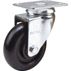 Kleton Caster, Swivel, 4" (101.6 Mm), Polyolefin, 250 Lbs. (113 Kg.) - 12 Pack-Bolt Hole Size 5/16" (7.93 mm)