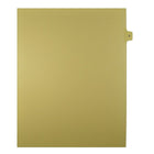 Mark Maker Legal Exhibit Index Tab Buff Single Tabs, 1/15th Cut, Letter Size, No Holes, Number 3, 25 Pack-Buff Single Tabs, 1/15th Cut