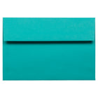 JAM Paper A8 Invitation Envelopes, 5.5 x 8.125, Brite Hue Sea Blue Recycled, 250 Pack (70231H)-Sea blue recycled envelope
