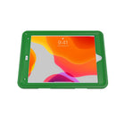 CTA Digital Protective Case with Rotatable Grip Kickstand for 10.2" iPad Gen 7 and 8, Air 3 and 10.5" Pro - Green-Silicone case and screen protector can be cleaned and sanitized with ease