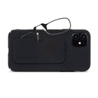 ThinOptics Reader with Universal White Pod - 1.0 - Black-Optical-grade polycarbonate lenses (used for high-end prescription glasses) are shatter-proof, lighter than a nickel, and as thin as 2 credit cards