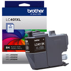 Brother Genuine LC401XLBK High Yield Black Ink Cartridge-Black