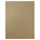 JAM Paper 10" x 13" Open End Catalog Envelopes with Clasp Closure - Brown Kraft Paper Bag - 50 Pack -Size: 10 x 13 inches
