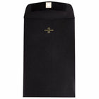 JAM Paper 6" x 9" Open End Catalog Envelopes with Clasp Closure - Black - 50 Pack-Black Clasp Envelope