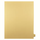Mark Maker Legal Tabs - Letter Size - Buff - 1/25th cut - 25 tabs per package - 5 packages Pack - Number 124-Buff Single Tabs