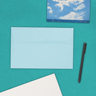 JAM Paper A9 Invitation Envelopes, Baby Blue, 250 Pack (155699H)-Paper Weight: 28 lbs.