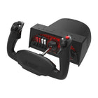 Snakebyte  Alpha Flight Controls Yoke PC-Solid Steel Shaft with Dual Linear Ball Bearing & 180 degrees Yoke Rotation
