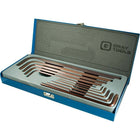 Gray Tools 10 Piece Metric, Extra Long Arm S2 Hex Key Set, 3mm-17mm-Contains Sizes: 3, 4, 5, 6, 7, 8, 10, 12, 14, 17mm.