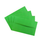 JAM Paper A10 Invitation Envelopes, 6 x 9.5, Brite Hue Green Recycled, 1000 Pack (35633B)-Closure: Gum