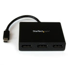 StarTech Mst Hub, Mini Displayport to 3X Displayport-Maximize your productivity by connecting up to three independent displays to your computer using the MST Hub