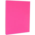 JAM Paper Bright Color Paper, 8.5 x 11, 24lb Brite Hue Ultra Fuchsia Pink, 2 packs of 100 (184931g)-Size: 8-1/2" x 11"