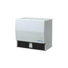 Frost Metal Products Combination Towel Dispenser, Stainless/White, 6 Pack-White epoxy powder