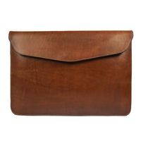 Tolredo Mantra Leather Macbook Sleeve - Bohemian Thar - Tan-100% top grain premium leather, handcrafted using ethically sourced leather