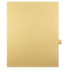 Mark Maker Legal Tabs - Letter Size - Buff - 1/25th cut - 25 tabs per package - 5 packages Pack - Number 116-Buff Single Tabs
