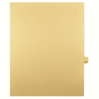 Mark Maker Legal Tabs - Letter Size - Buff - 1/25th cut - 25 tabs per package - 5 packages Pack - Number 116-Buff Single Tabs