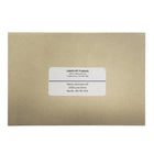 Labelcraft Products Zero Waste Labels - 4" x 2" - 1500 Labels-Label size: 4"W x 2"H, Colour: White